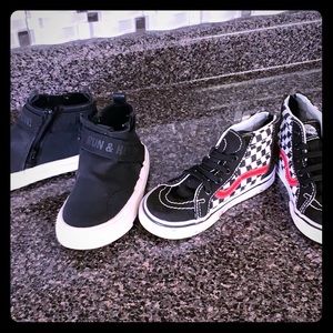 Boys vans/ Zara baby shoes